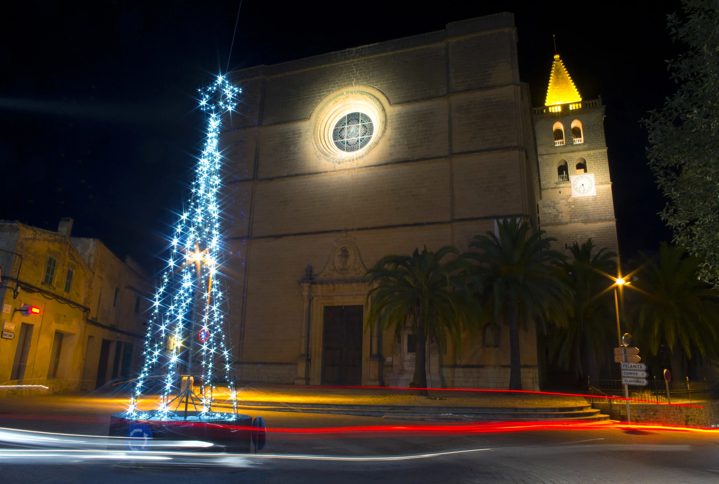 Porreres Church, Mallorca Spain.