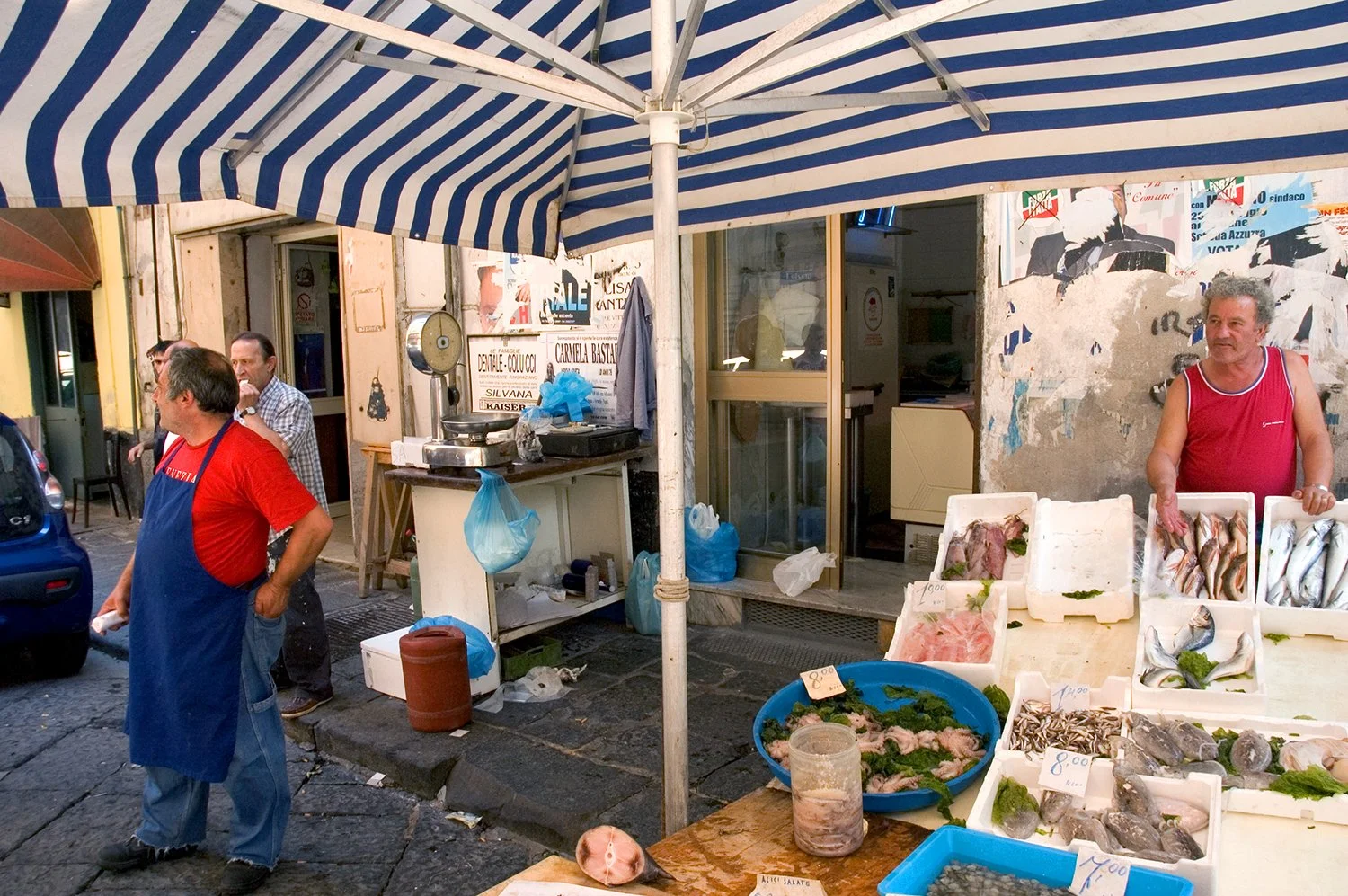  Fishmarket. Naples, Italy.     