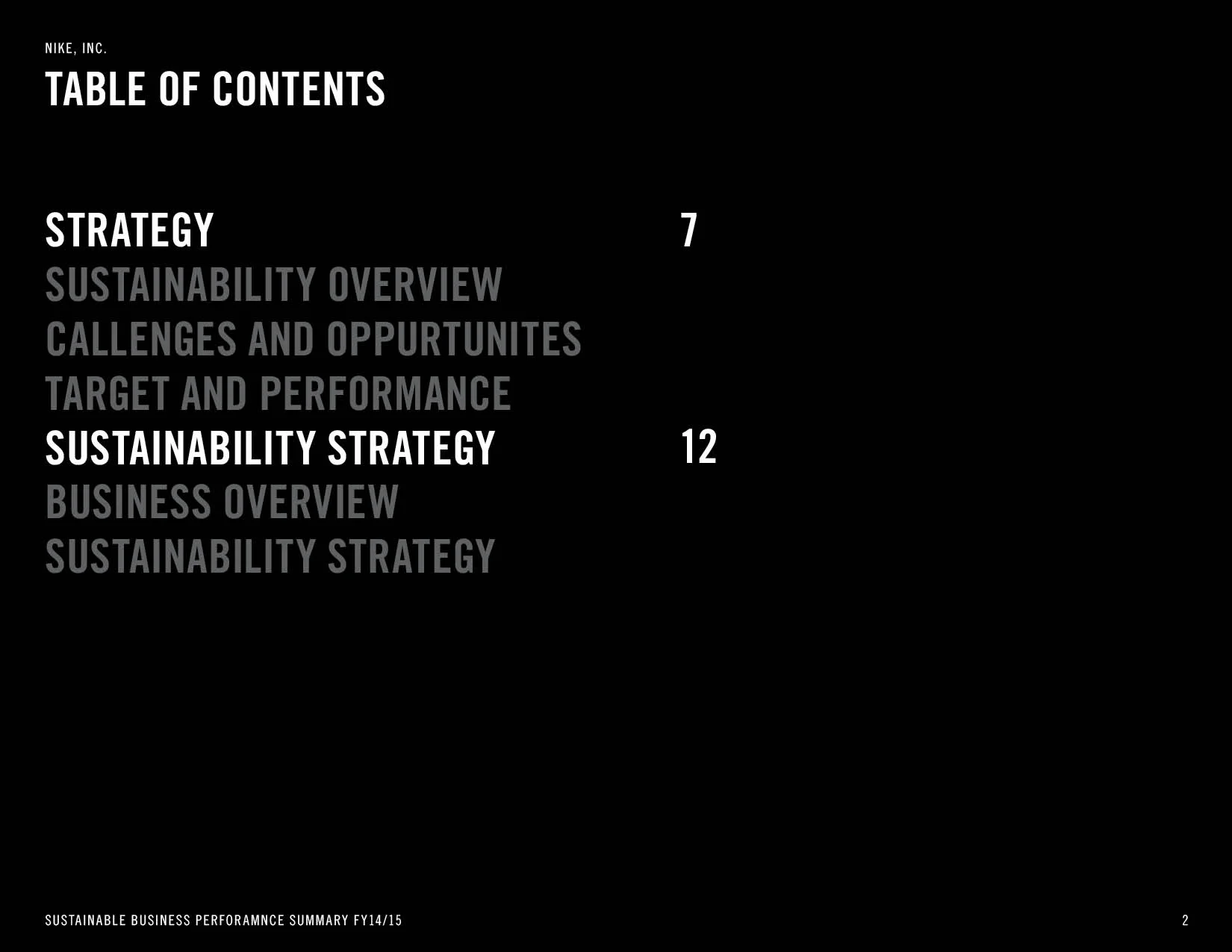 nike sustainable business report 2018