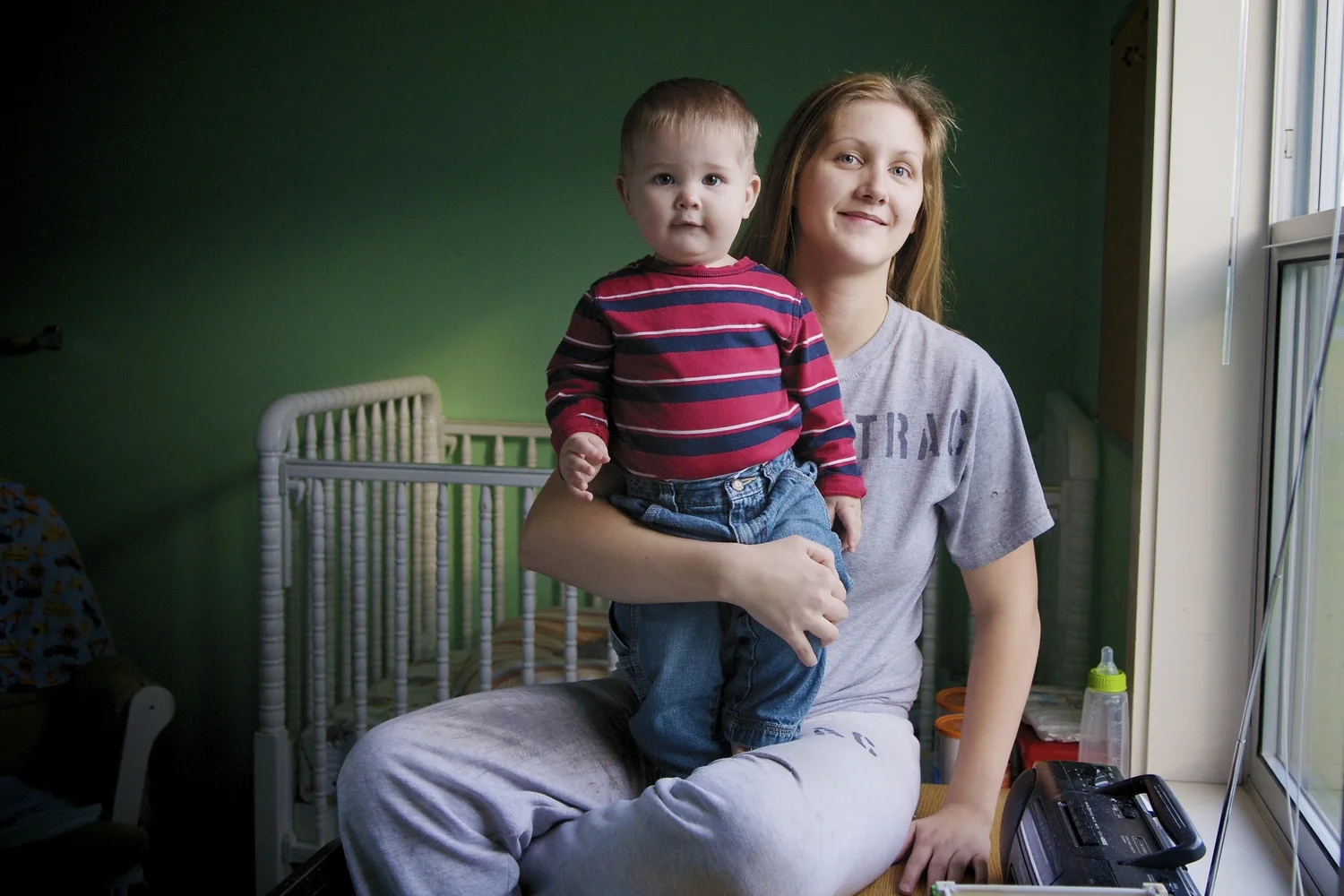 Csenya and Lane (11 months old)