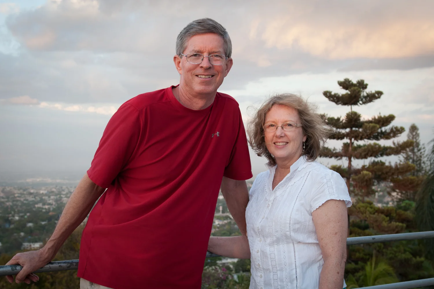 Midwives for Haiti Founder, Nadene Brunk, CNM with Dr. Steve Eads, Medical Director.