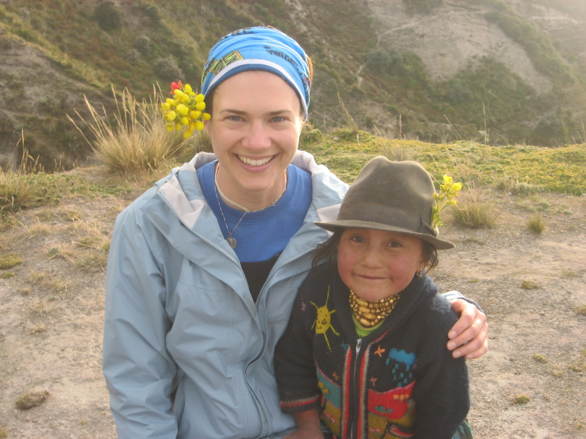 Carolina of Quilotoa, Ecuador