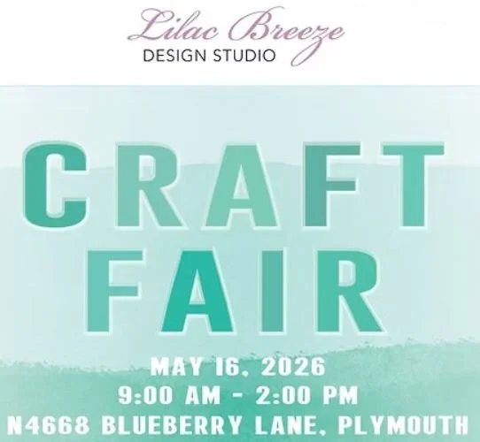 Spring Craft Fair                           (Lilac Breeze Design Studio)
