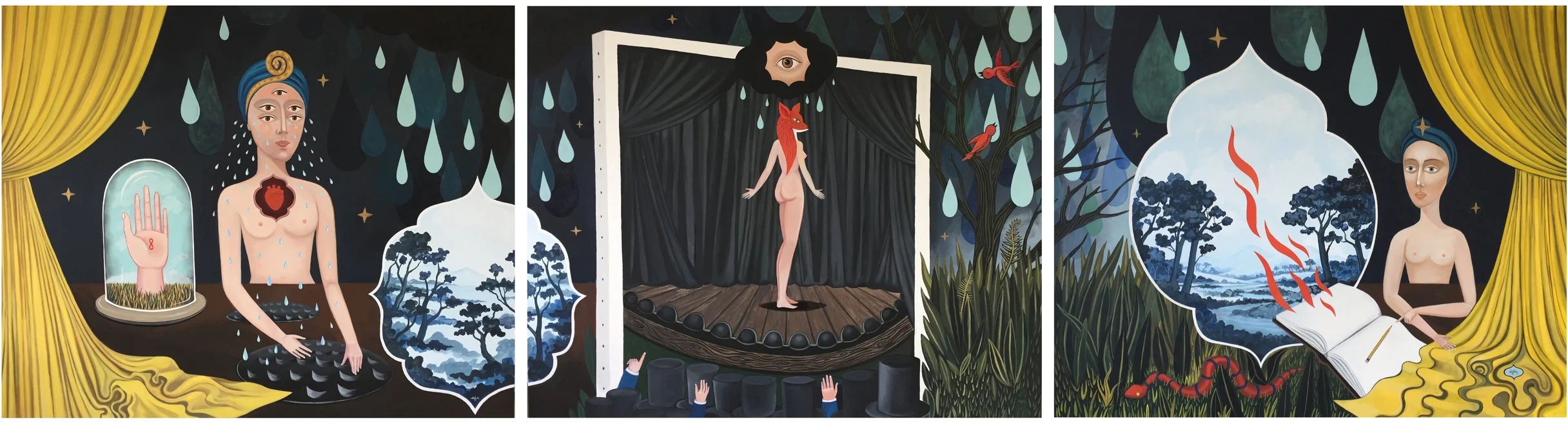Pageantry Of Vision_Triptych_by Anne Faith Nicholls.jpg