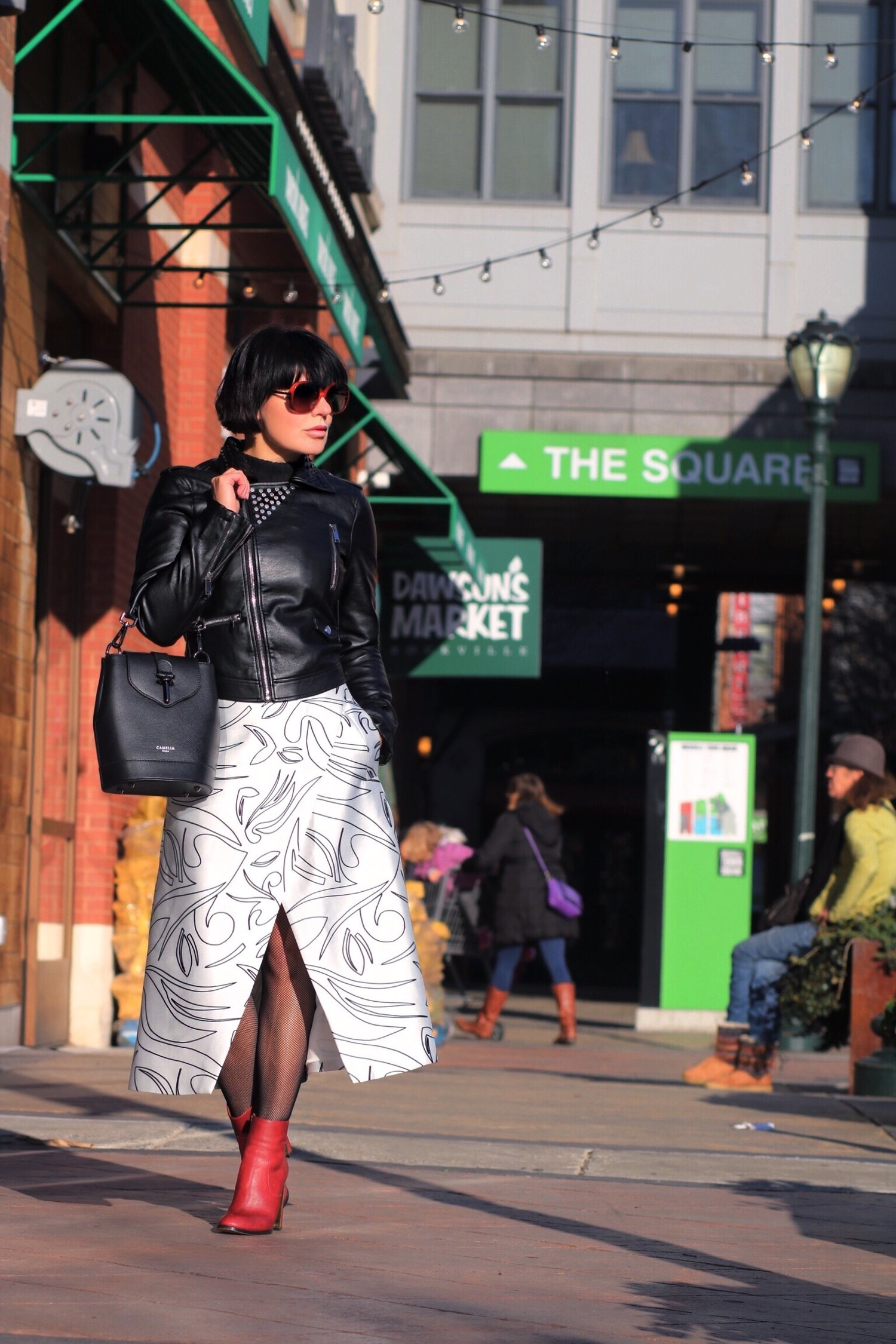 leather-jacket-silk-wrap-skirt