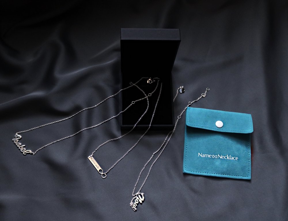 Name necklace carry style sterling blogger