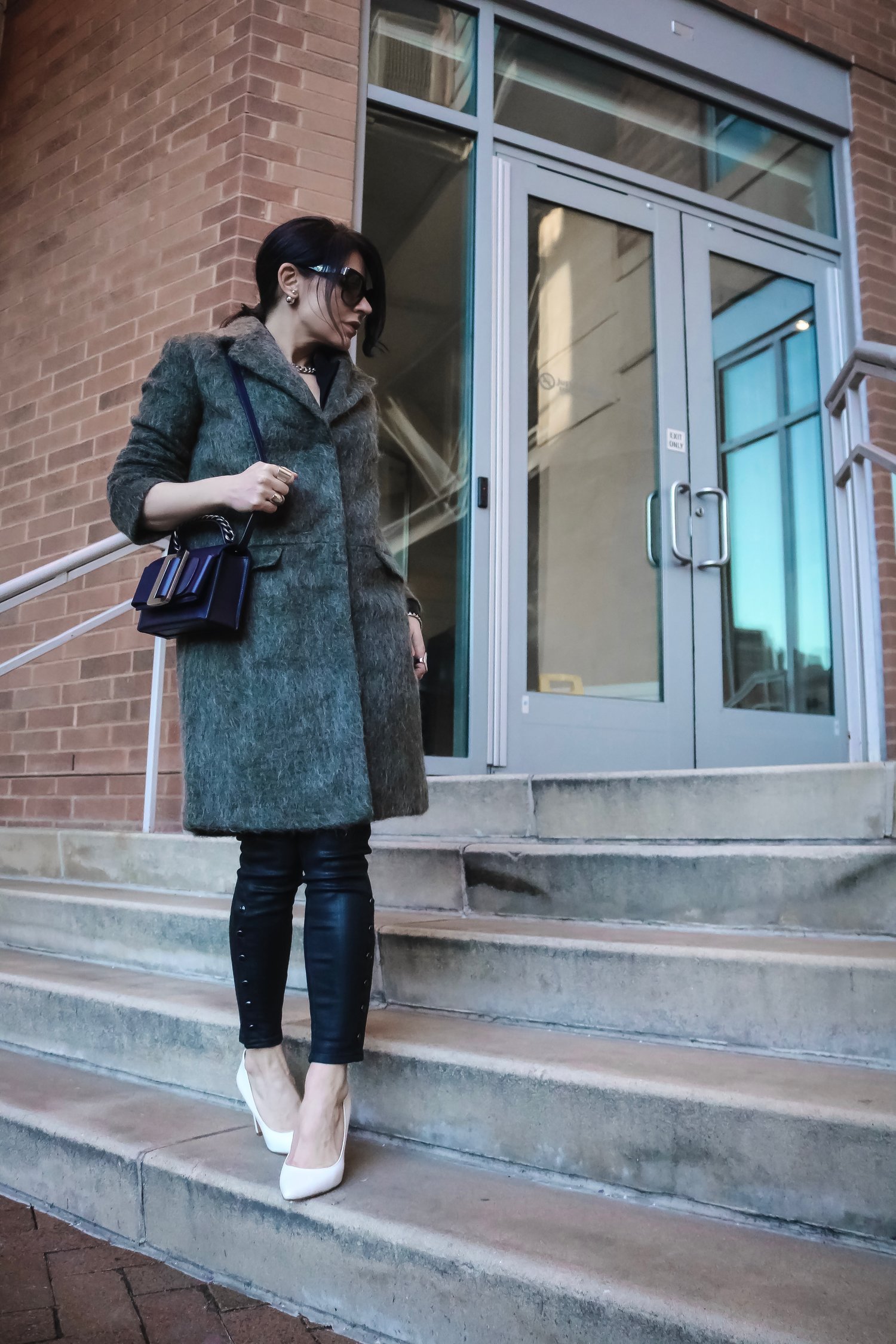 Isabel-Alexander-wearing-Asos-spring-coat-white-heels