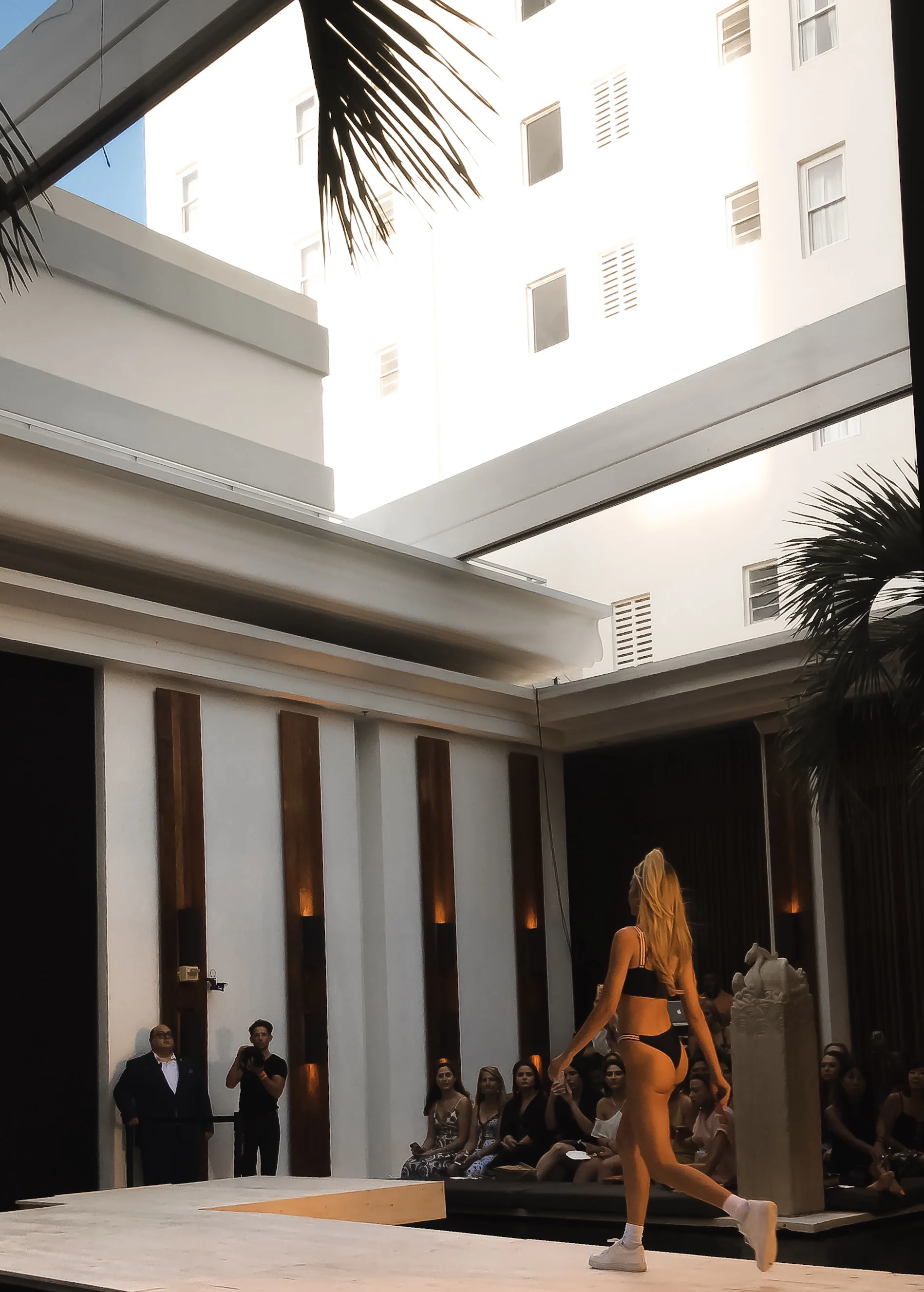 VDM Striped Straps Two Piece Bikini Miami Swim Week 2018