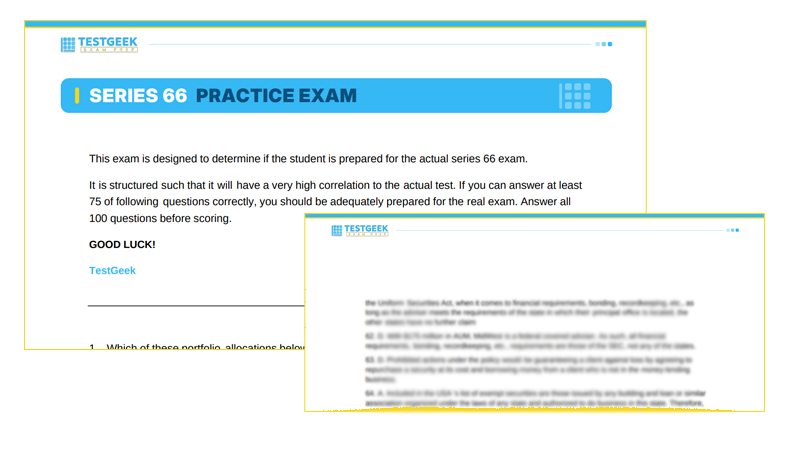 Series 65 - Final Exam (PDF)