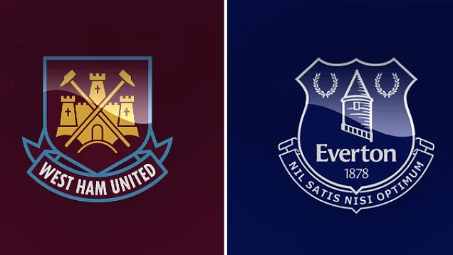 West Ham Uninted vs Everton pada tanggal 22 April 2017