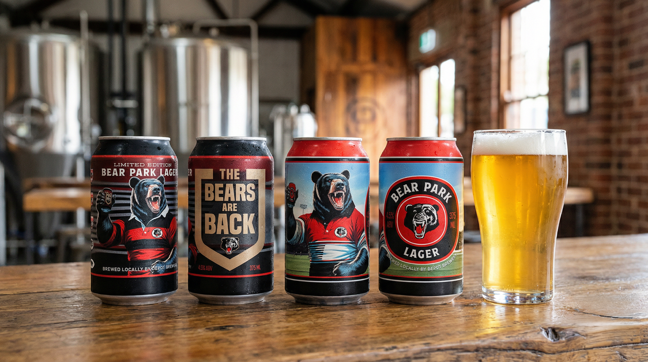 Bear Park Lager by Depot Brewery