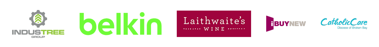 Close-up of a digital billboard with advertisements for Laithwaite's Wine and CatholicCare.