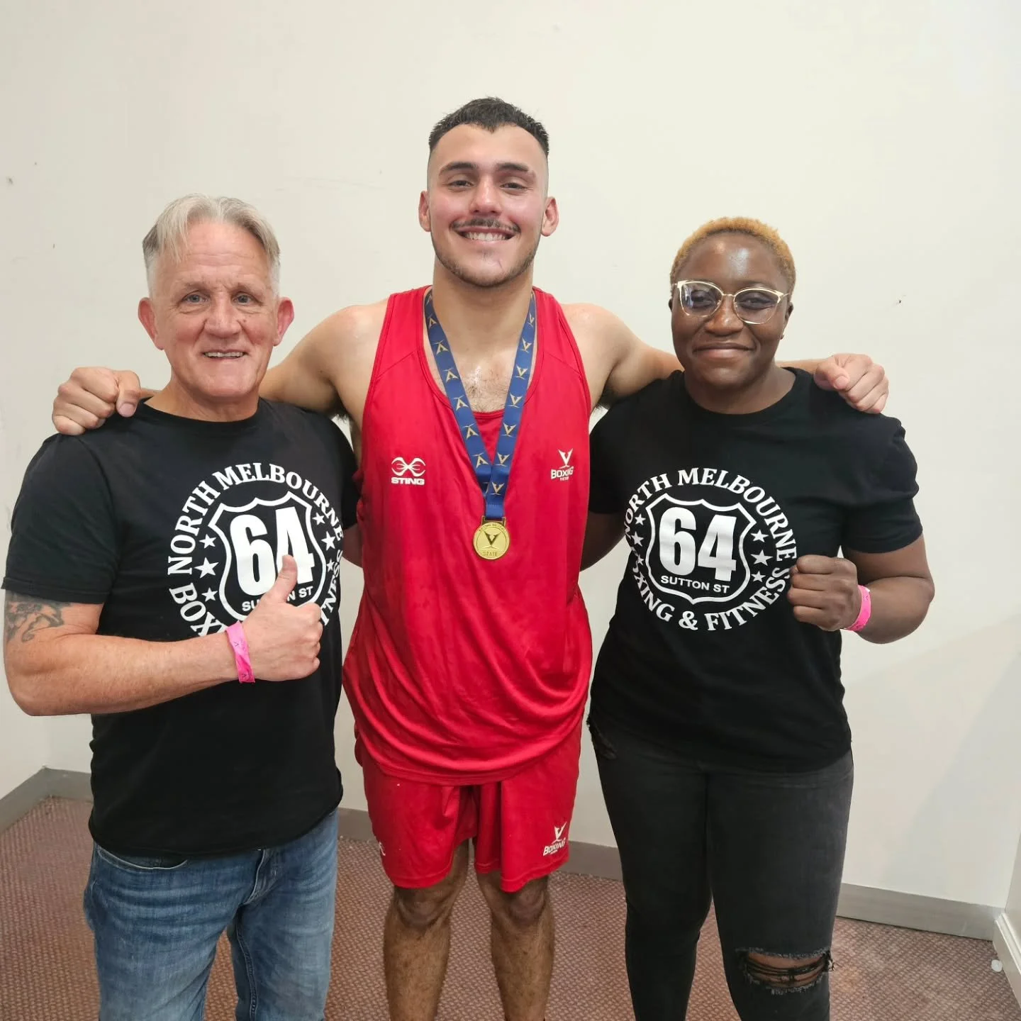 A successful weekend of boxing for @northmelbourneboxing 

Congratulations to @jalabejorge for winning the Victorian State Title on Sunday. Thank you @boxing_victoria for the opportunity. 

Well done @clinton_hunterino on a controlled performance on 
