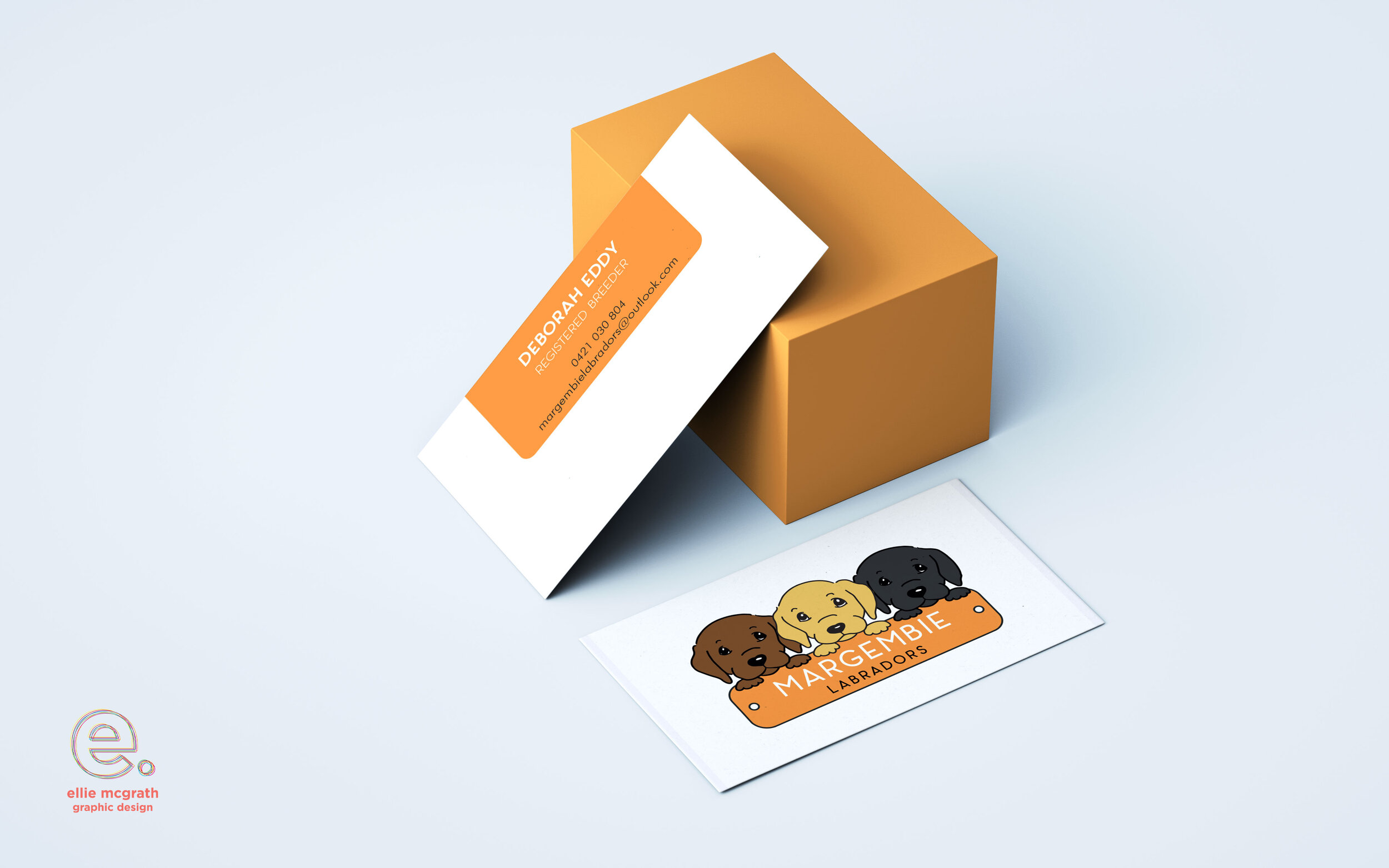 Margembie Labradors Business Card Design