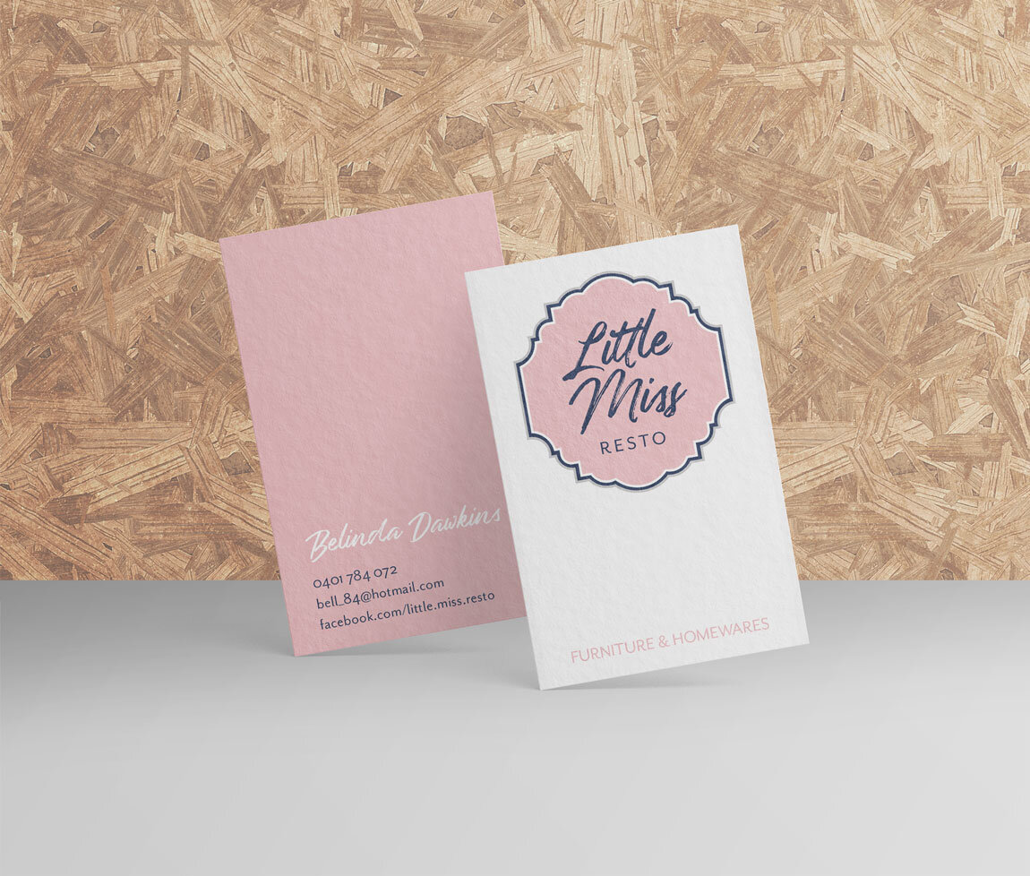 Little Miss Resto Business Card