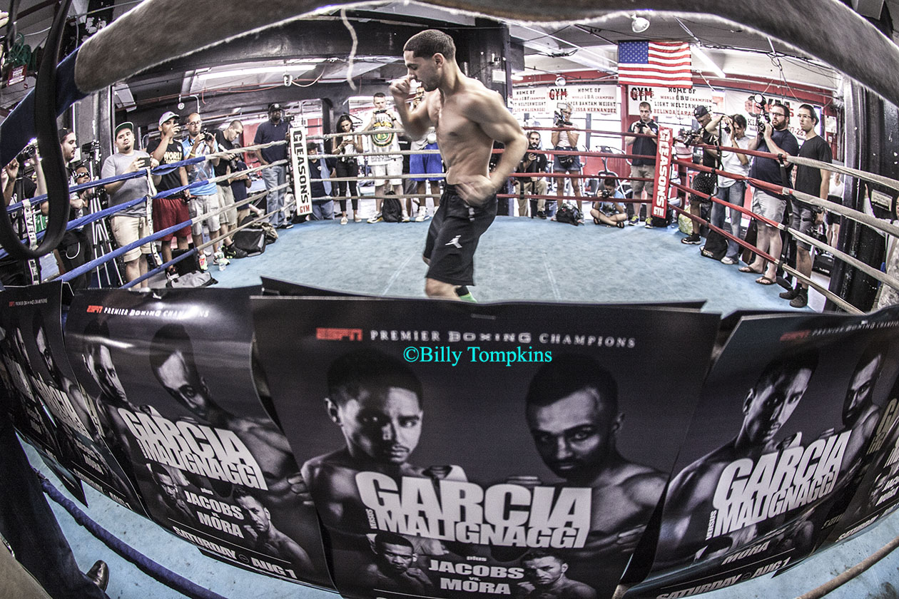 Danny Garcia media workout