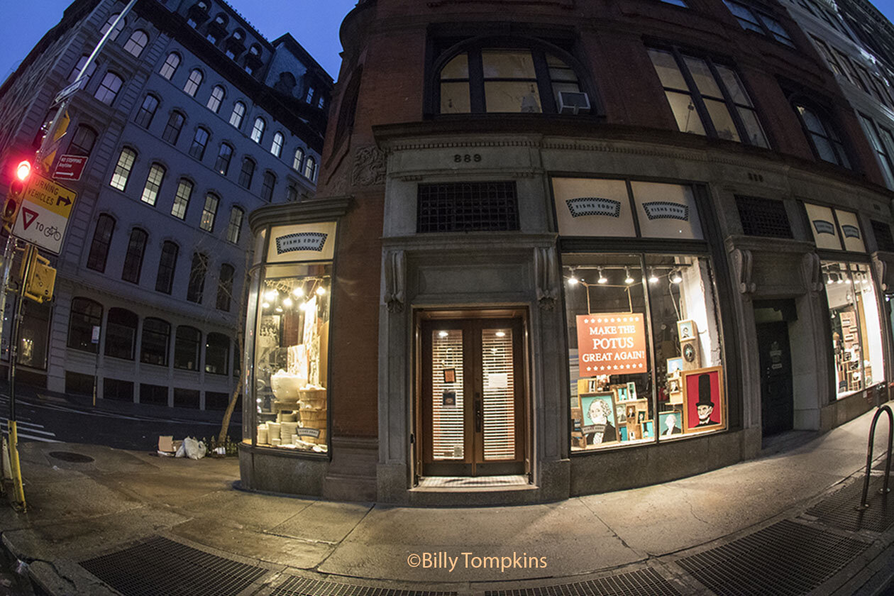    Fish’s Eddy  Cups and Saucers shoppe  closed during the pandemic.  New York City 