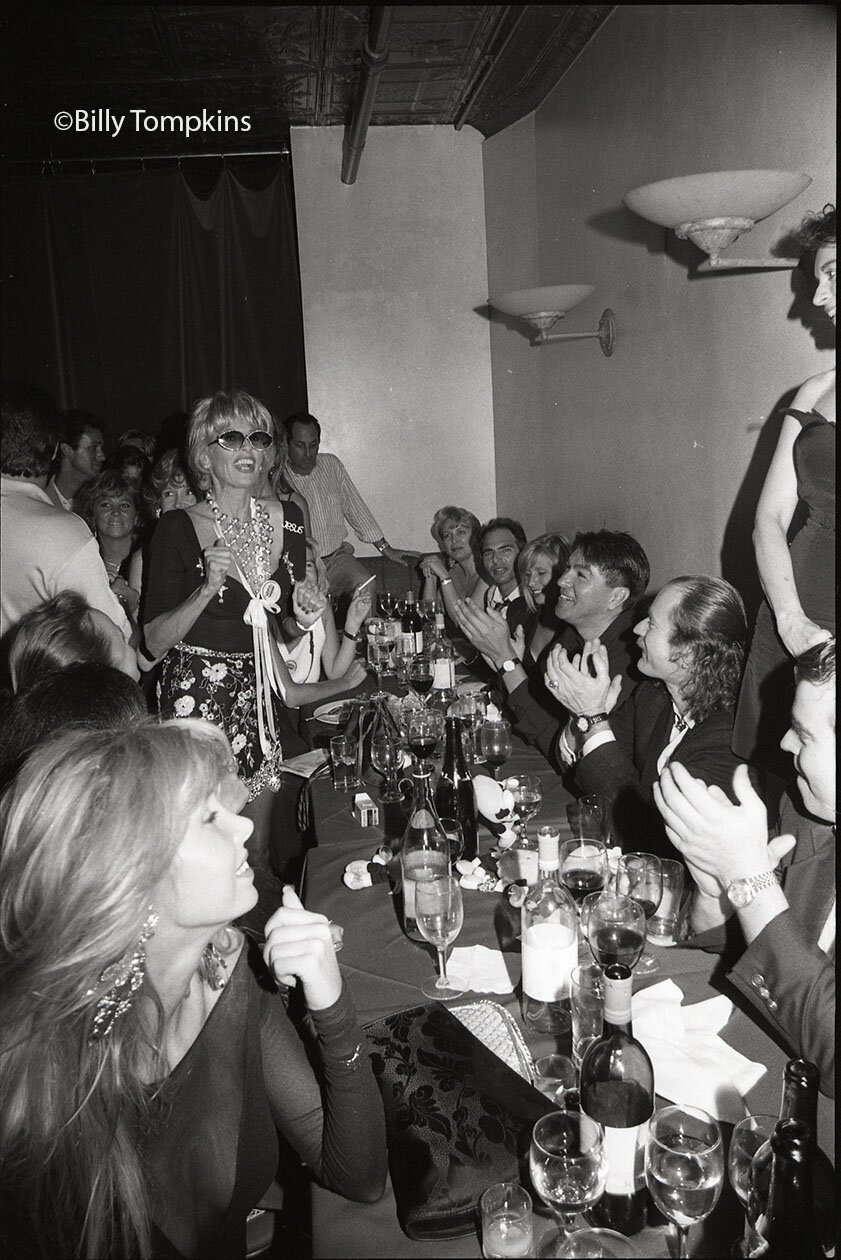  Models and   artists and  gallery owners and  coke dealers.  Night club  1991  New York City 