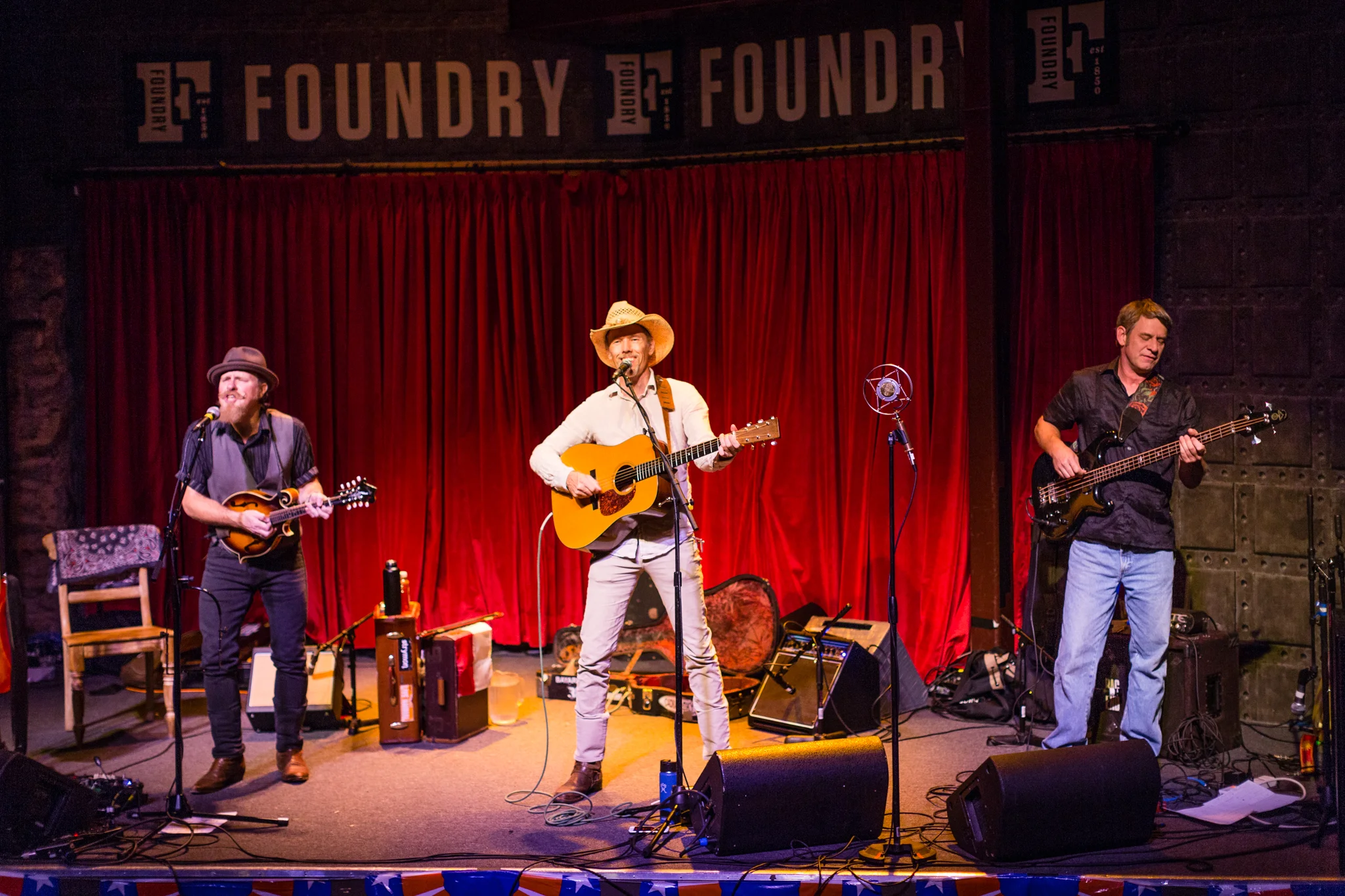 Johnny Waken, Jonathan Byrd, and Neal Fountain