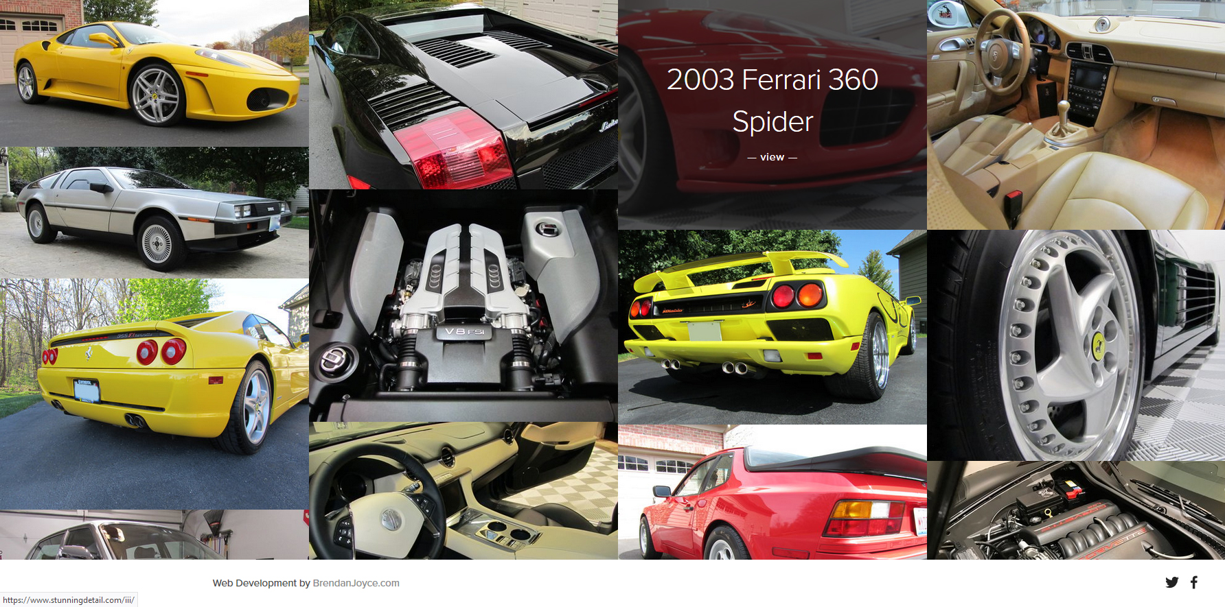 Stunning Detail is an automotive detailing company providing complete interior and exterior cleaning, washing, polishing, conditioning and waxing services using only modern, best-practice techniques and high-end products. Our method for stunning results combines over ten years experience in detailing with professional products such as Sonus, Klasse, Einszett, 3M, Mothers and Meguiar's Professional.
