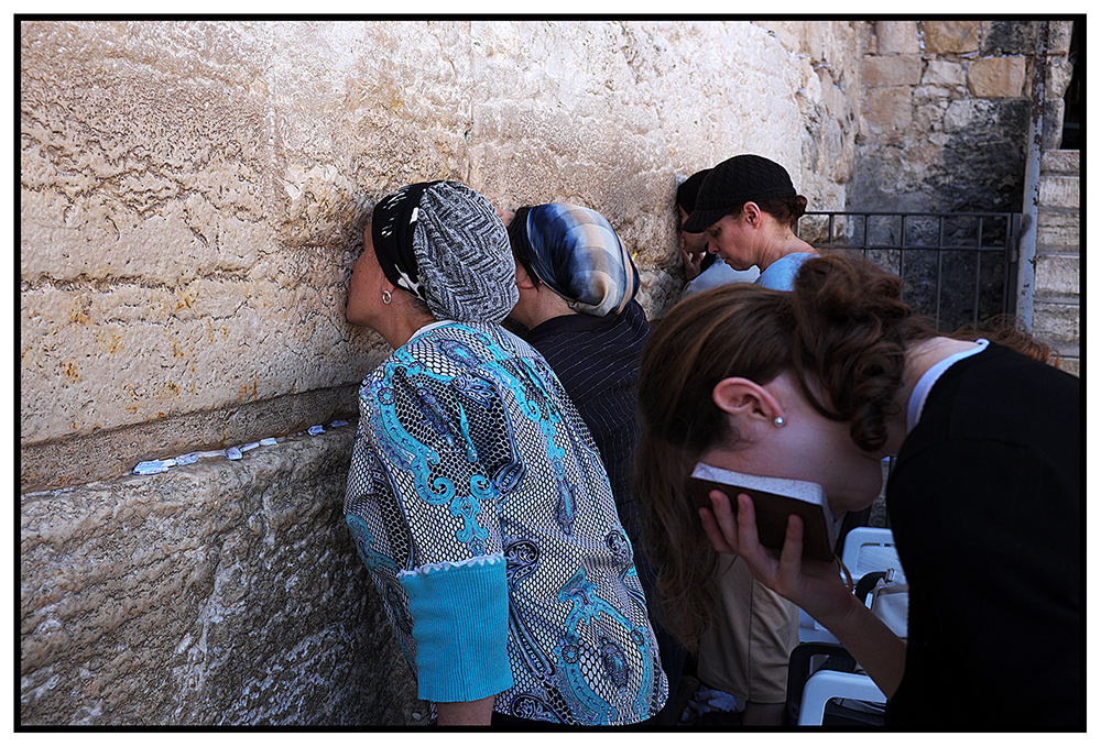 Jérusalem, le kotel. 2015