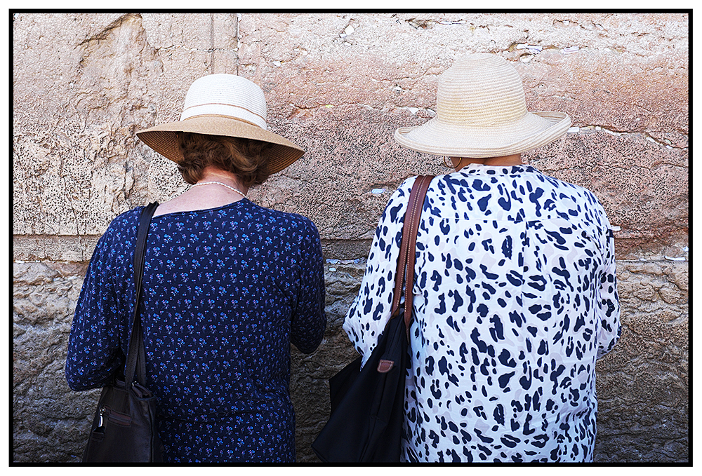 Jérusalem, le kotel. 2015