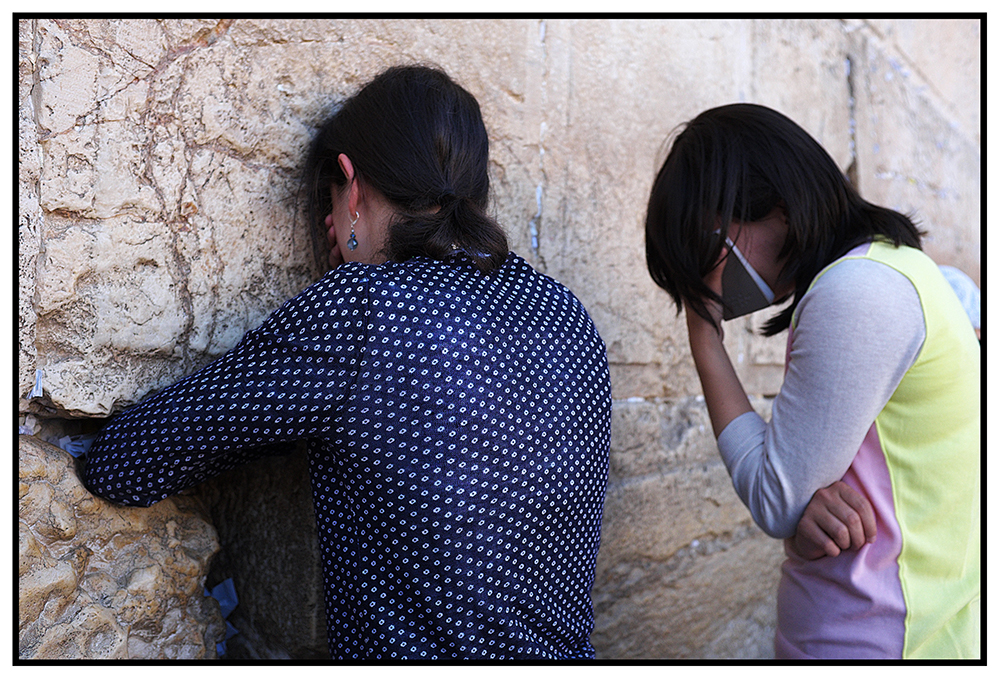 Jérusalem, le kotel. 2015