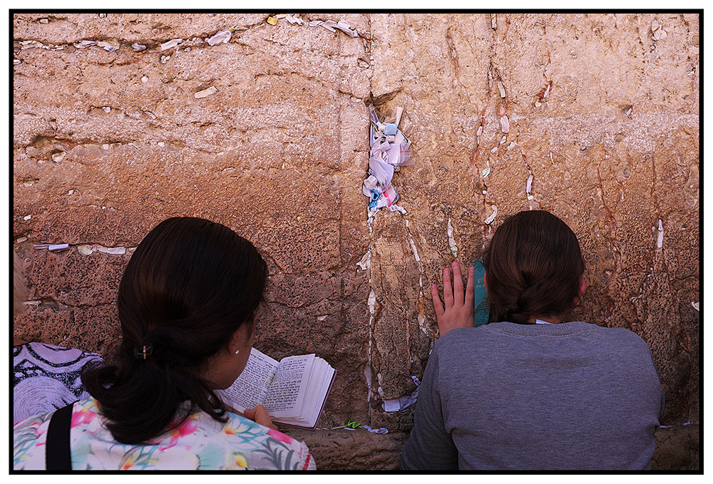 Jérusalem, le kotel. 2015