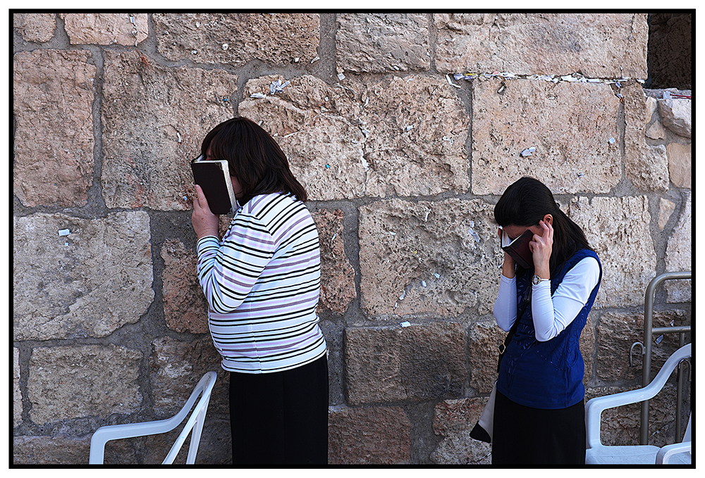 Jérusalem, le kotel. 2015