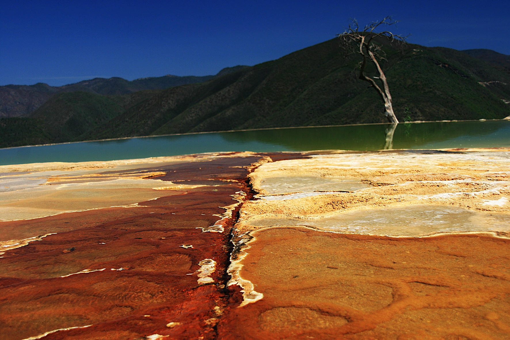 Amériques 2. Mexique, Hierve el agua. 2008