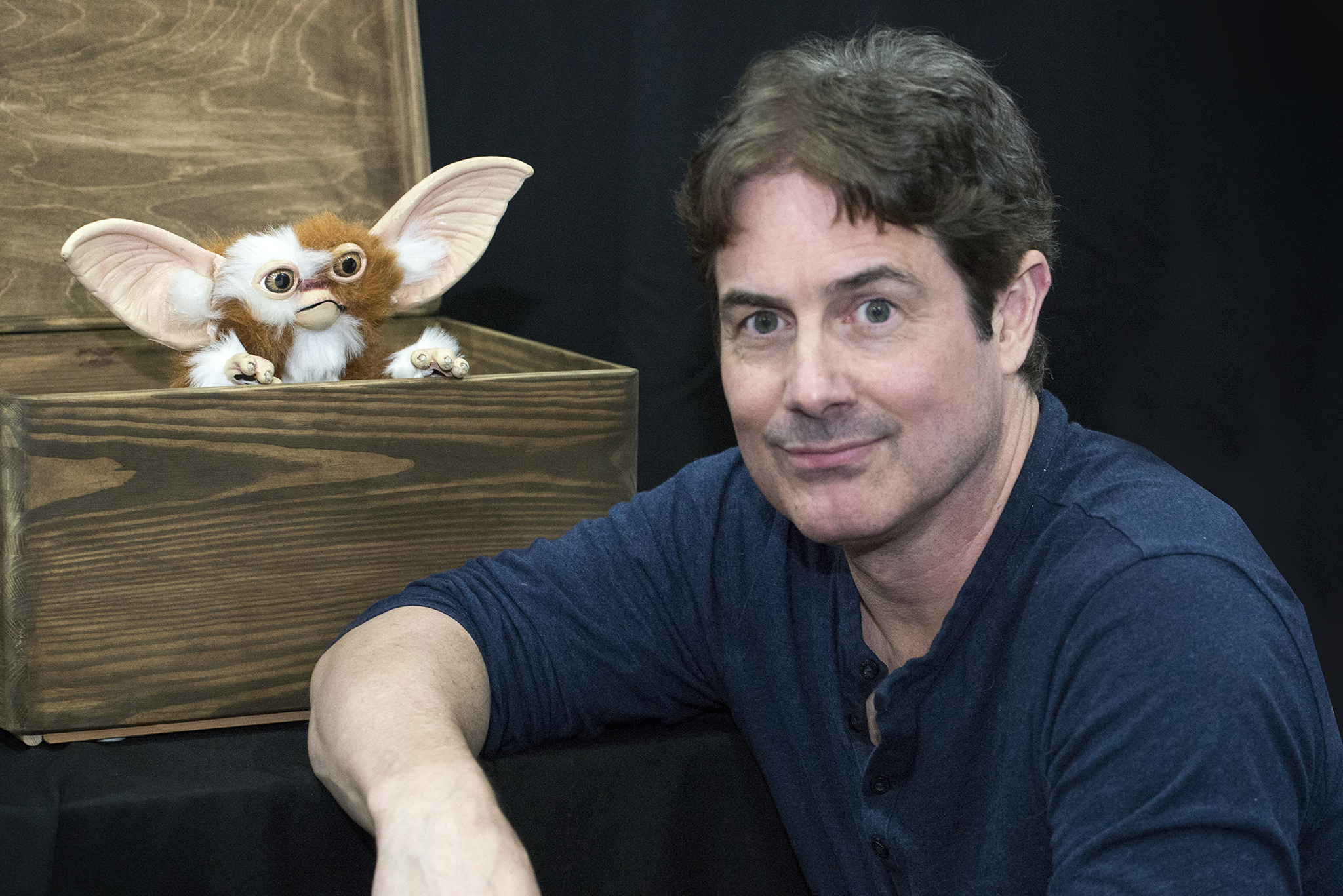 Gremlins - Zach Galligan and Gizmo