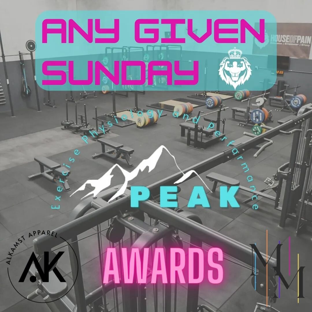 ‼️🌟 Any Given Sunday - Special Awards Announcement 🌟‼️

As previously mentioned, our partner businesses, both @alkamst_apparel &amp; @metabolicmeasuresperth, have kindly donated prizes to the overall best male and female lifter on the day.

We can 