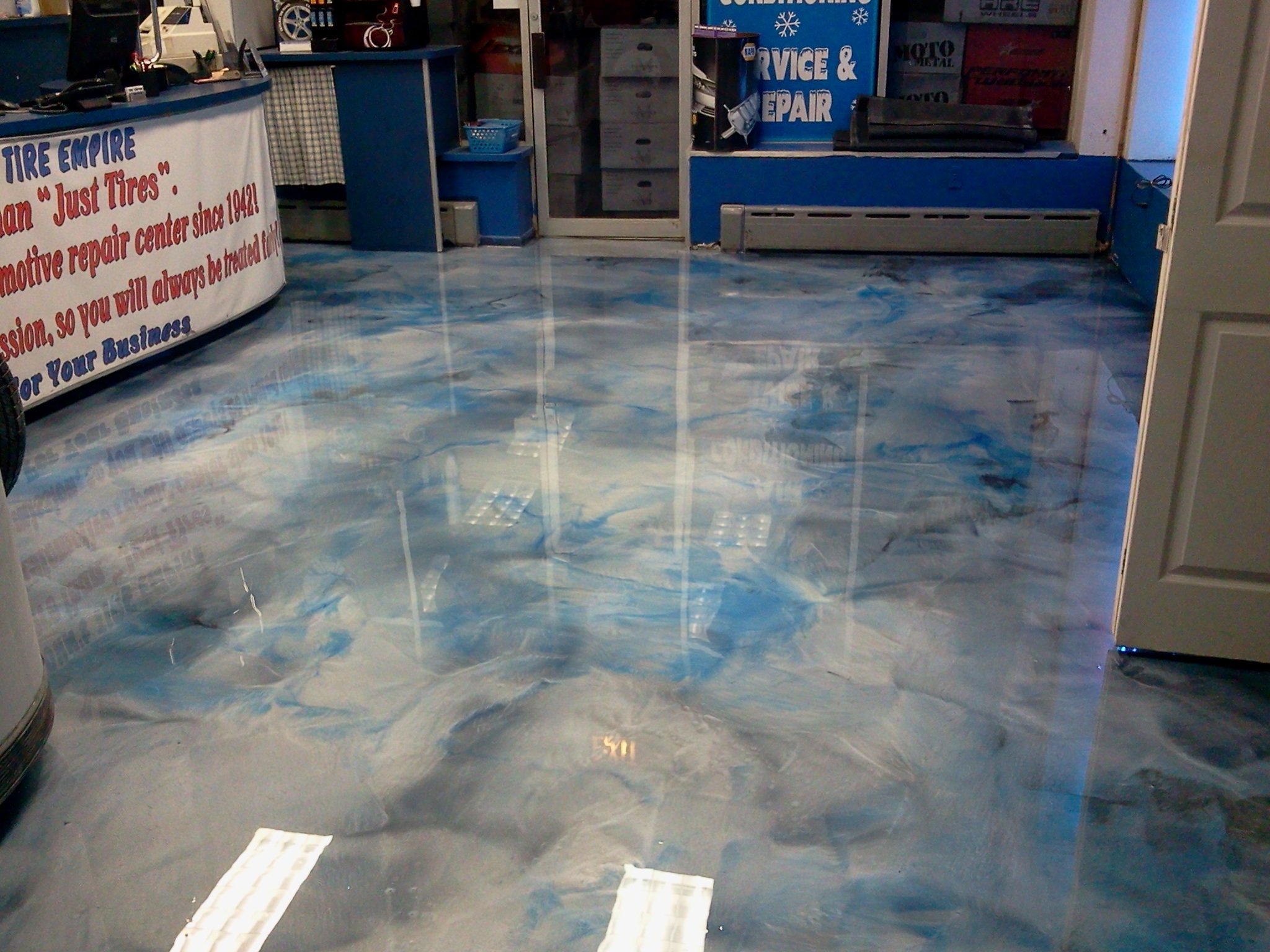 Epoxy Flooring Contractor Nyc Nj Concrete Polishing Seamless