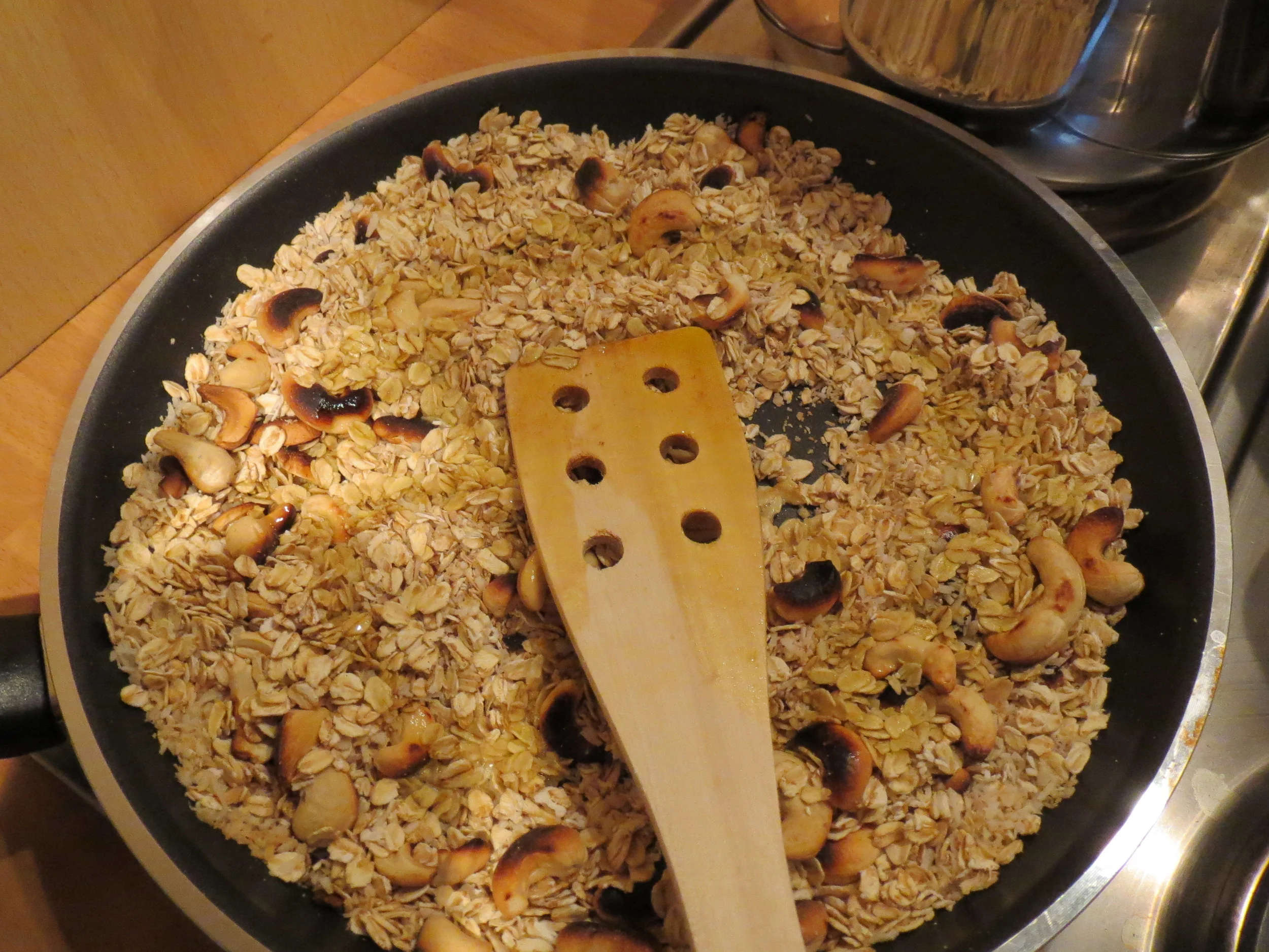 Cashew and Coconut Granola