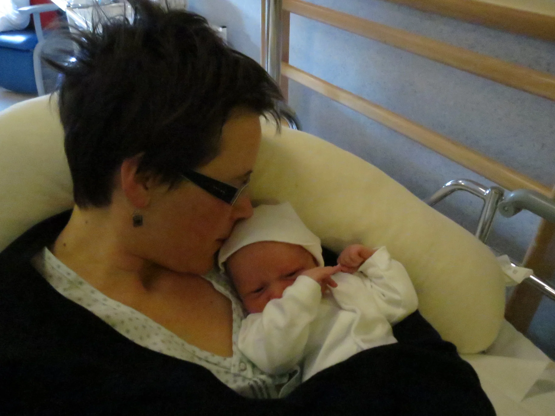 Leaving the delivery room