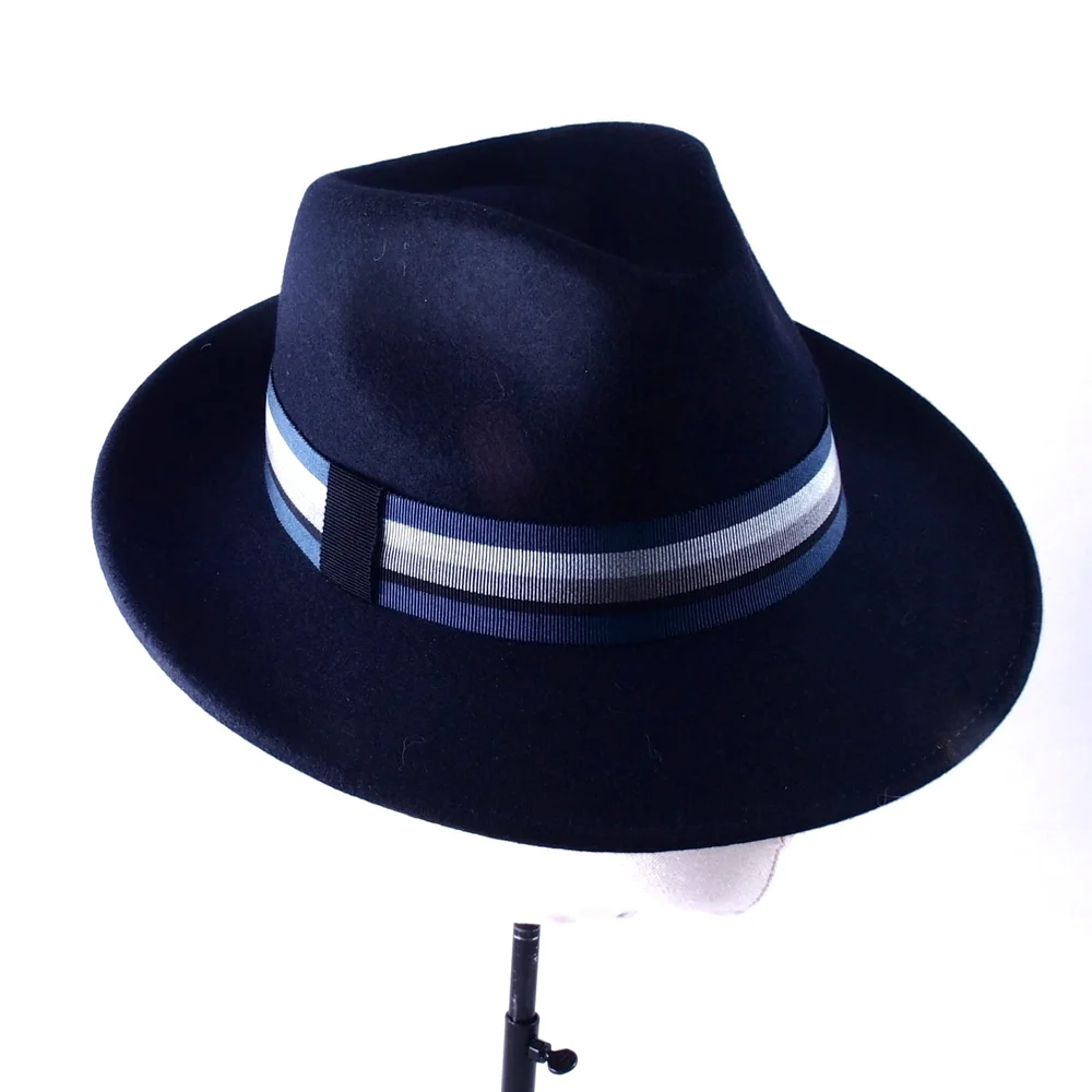 Chapeau Borsalino Federico En Feutre De Castor - Fedora Pour Homme Et Femme - Neuf Avec étiquettes