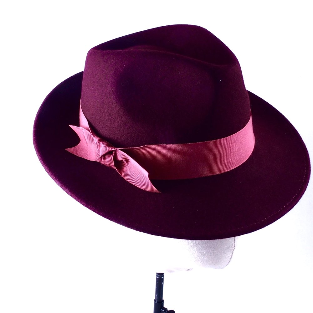 Chapeau Borsalino en feutre de laine Charlie — Les Chapeaux de Béa
