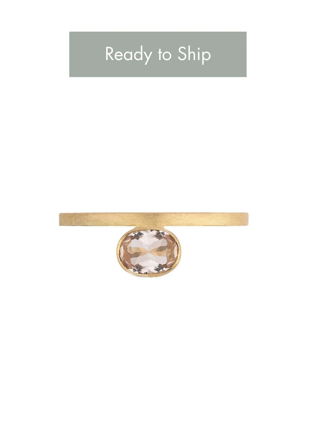 Latitude Pink Morganite ring