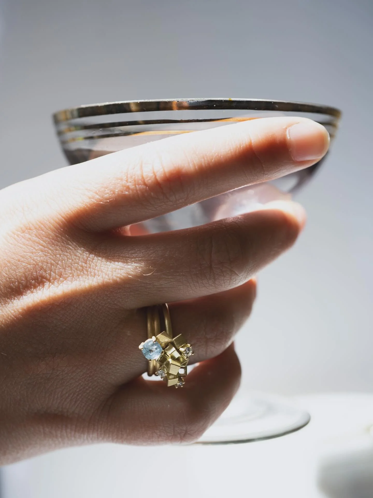 Rosalie ring ready for those festive drinks &amp; dinners 🥂🕯️✨