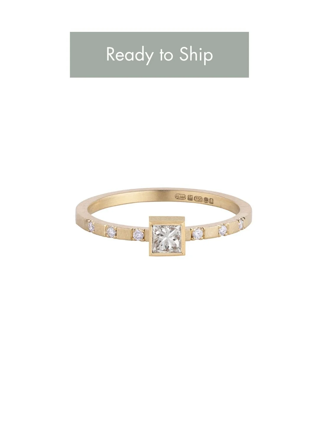 classic diamond solitaire engagement ring - 0.20ct