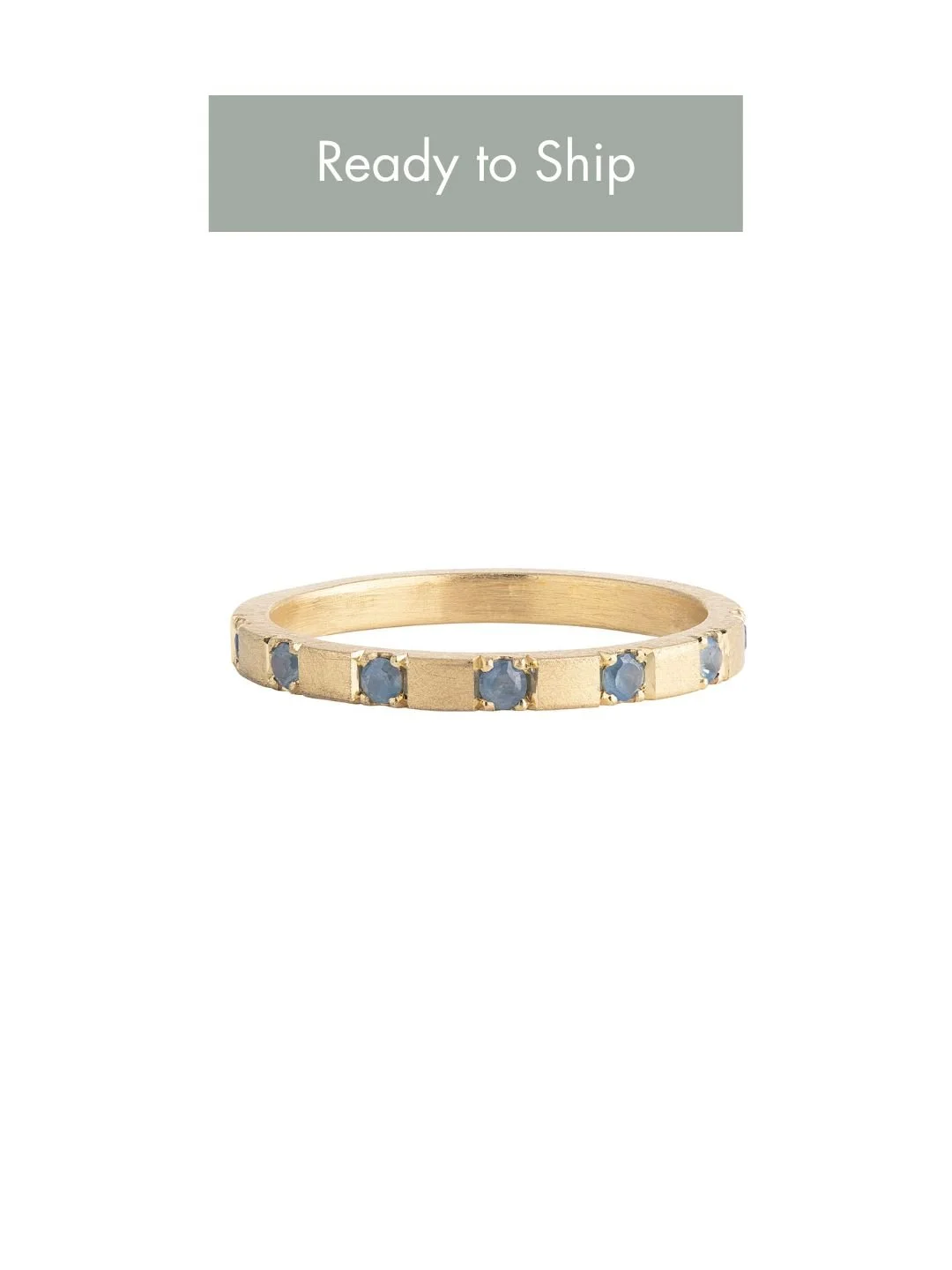 sapphire eternity ring II