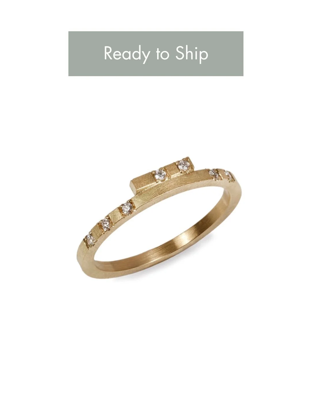 Diamond Eternity Ring - Latitude Bar Ring