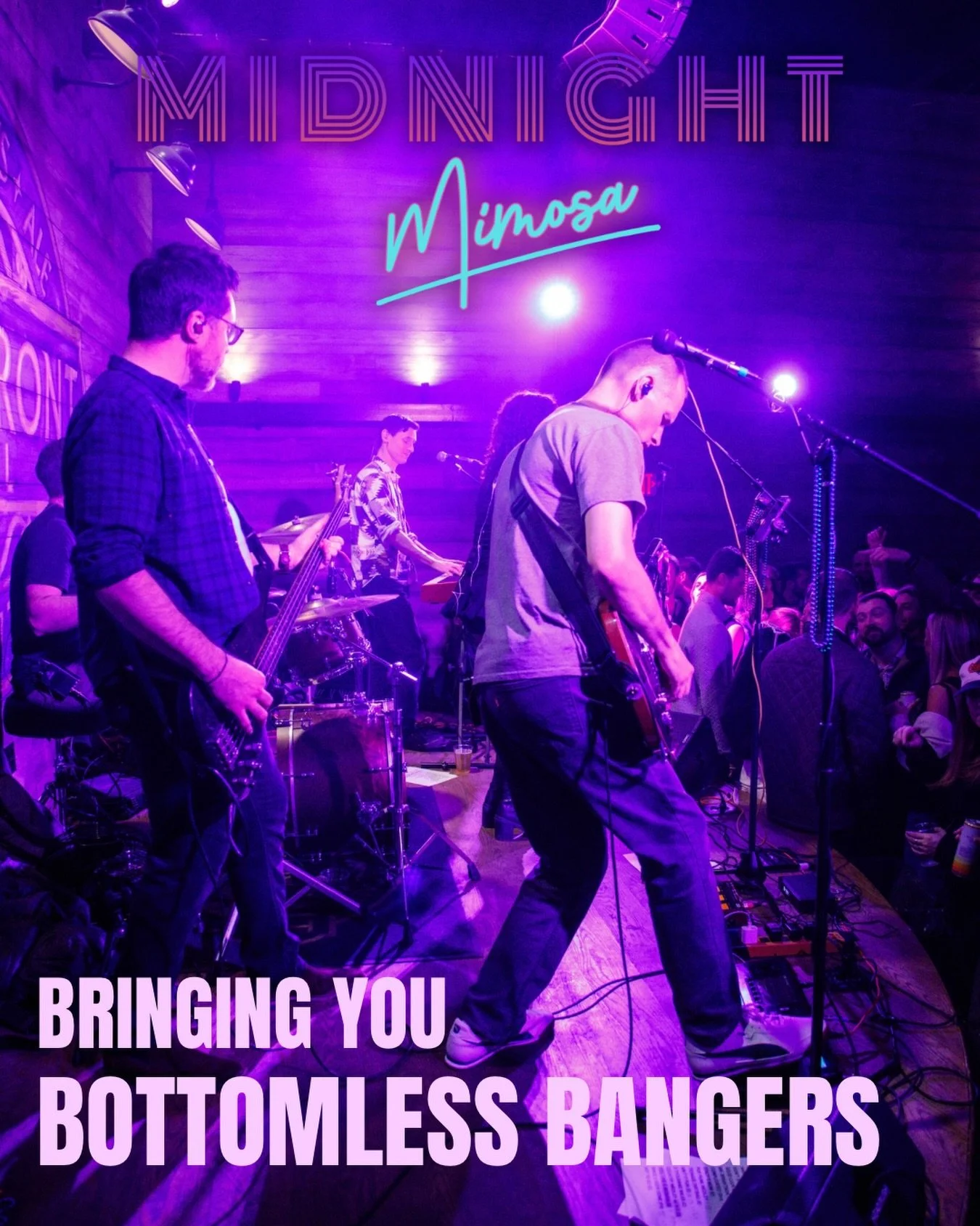 Who said bubbly is just for brunch?

We&rsquo;re playing at @therenegadeva TONIGHT. BE THERE OR BE ⬜️.

#dmvband #dmvcoverband #livemusic #arlington #livemusic