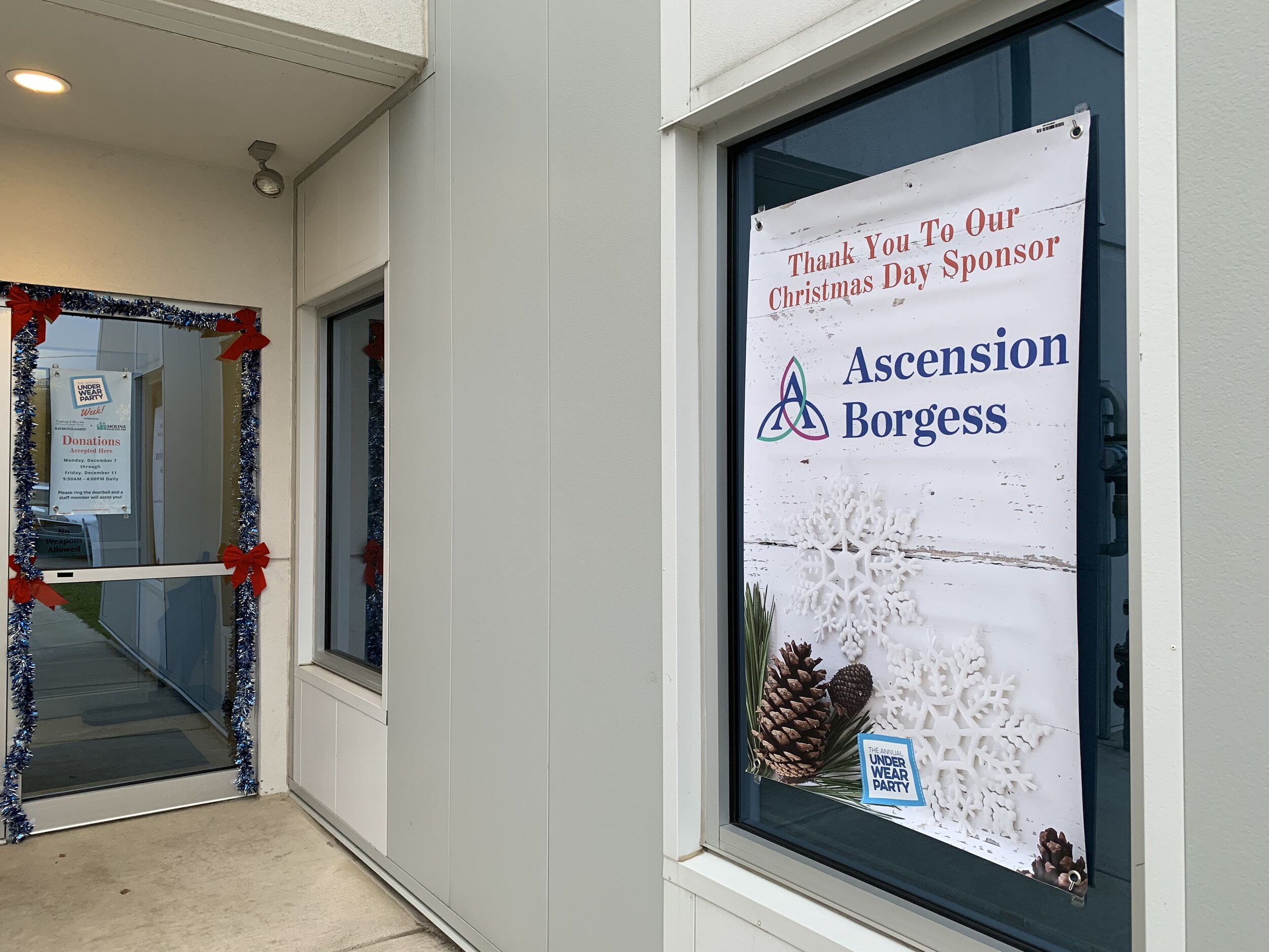  Thanks to Ascension Borgess for being our Christmas Day sponsor! 
