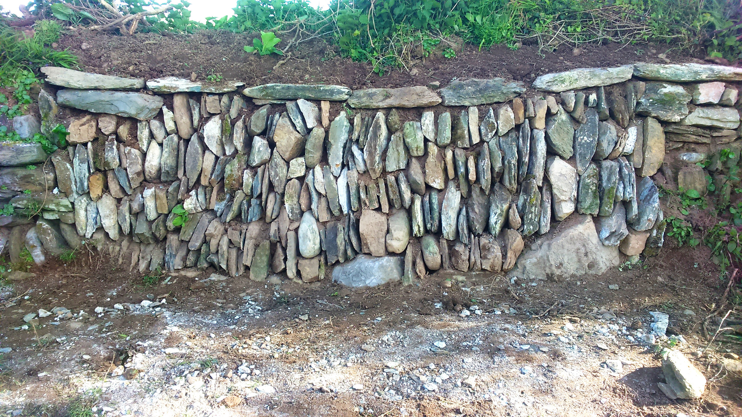 dry stone walling hedge laying South Devon Cornwall Plymouth services UK south west England Chris Bond