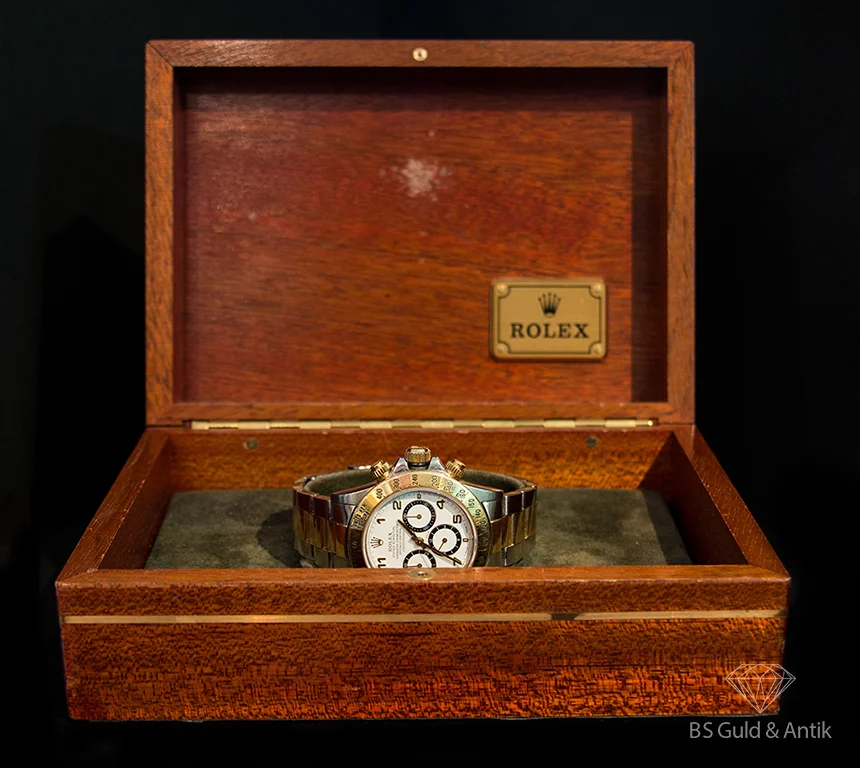 Rolex Daytona Ref 16523 1995 Låda & Äkthersintyg Servad