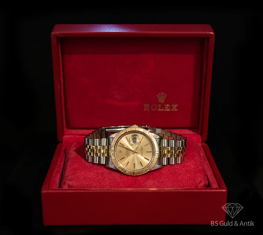 Rolex Turn 0 Graph Ref 16263 Tillverkningsår 1990 Box och Tag