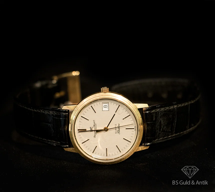 IWC Flat line 18K RG Quartz 33 mm