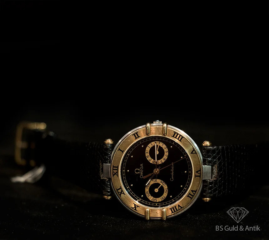 Omega Constellation Guld och stål Quartz 33 mm