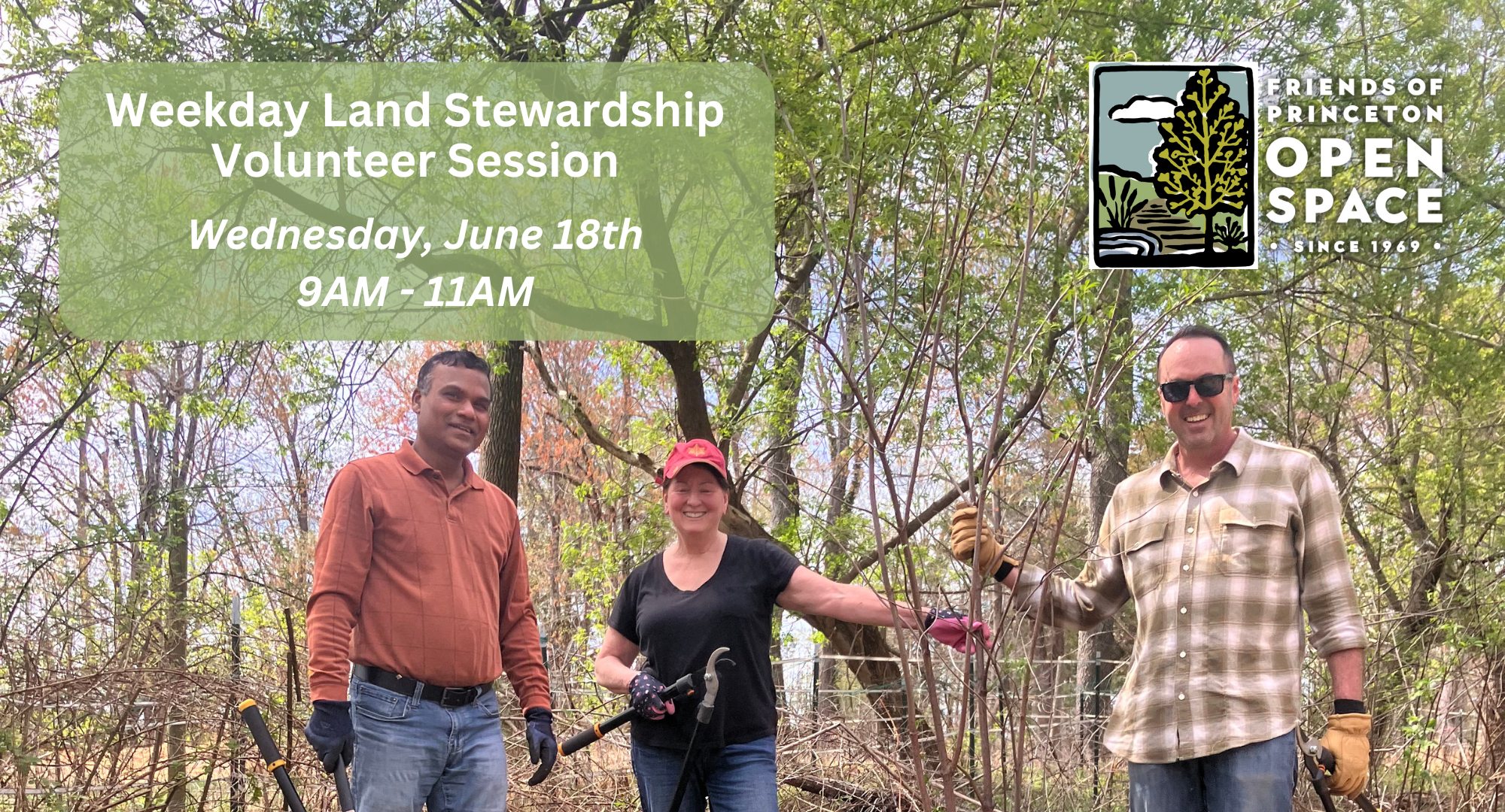 FOPOS Weekday Land Stewardship Volunteer Session // 6.18.25